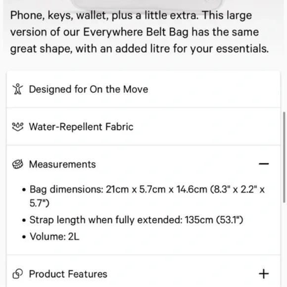 Lululemon Large Everywhere Belt Bag Green Jasper Nwt - Picture 6 of 7
